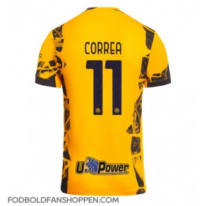 Inter Milan Joaquin Correa #11 Tredjetrøje 2024-25 Kortærmet